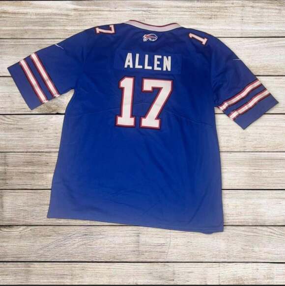 Nike Other - Nike Josh Allen Buffalo Bills #17 Royal Blue Game Jersey